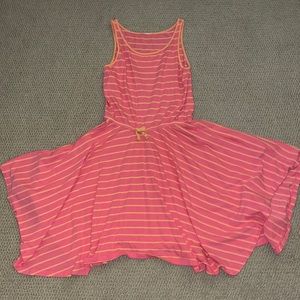 Pink and orange cotton sundress (kids)